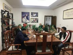 苍南县民政局领导莅临356体育在线集团参观指导