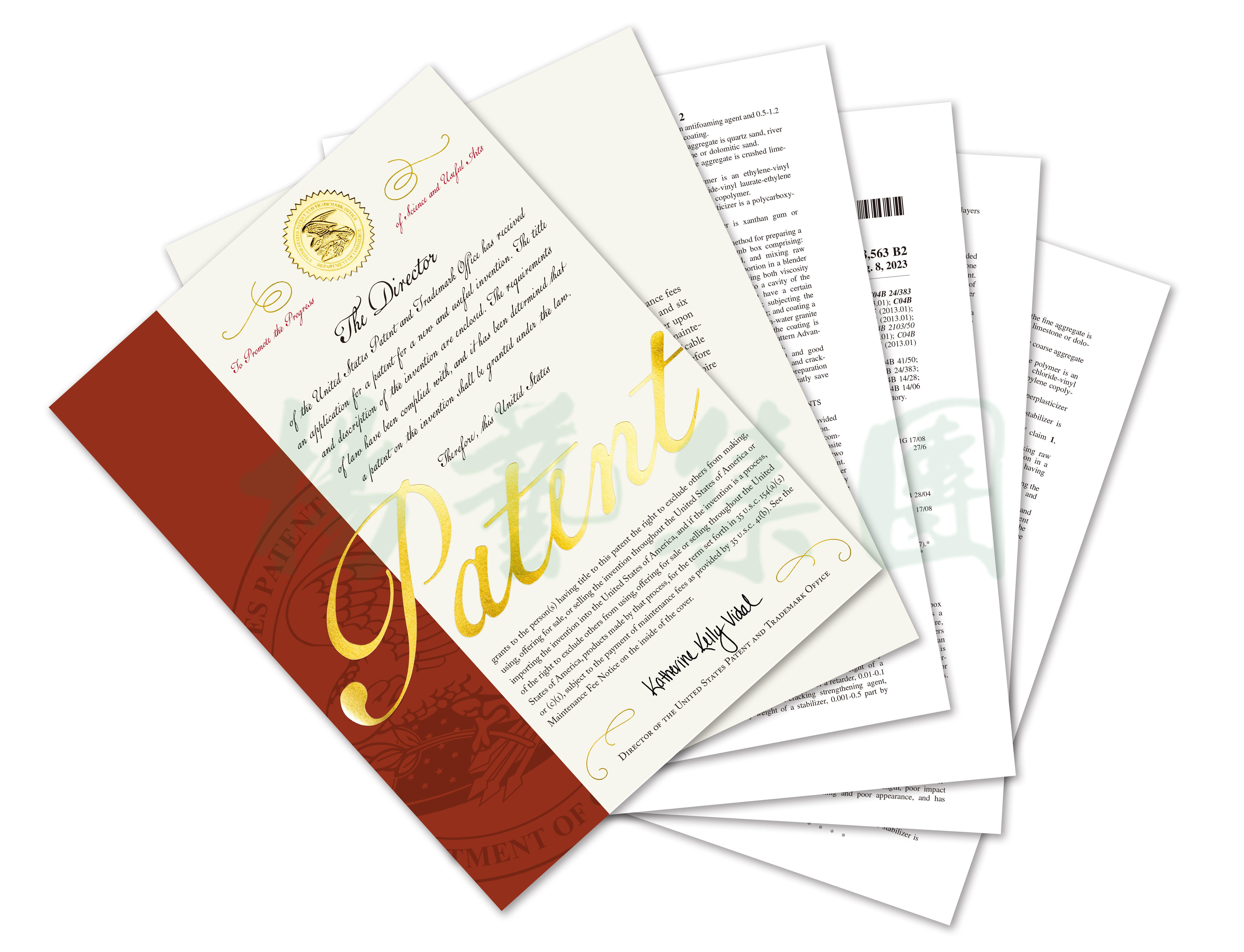 美国专利：聚合物水泥花岗岩复合墓箱及其制作方法