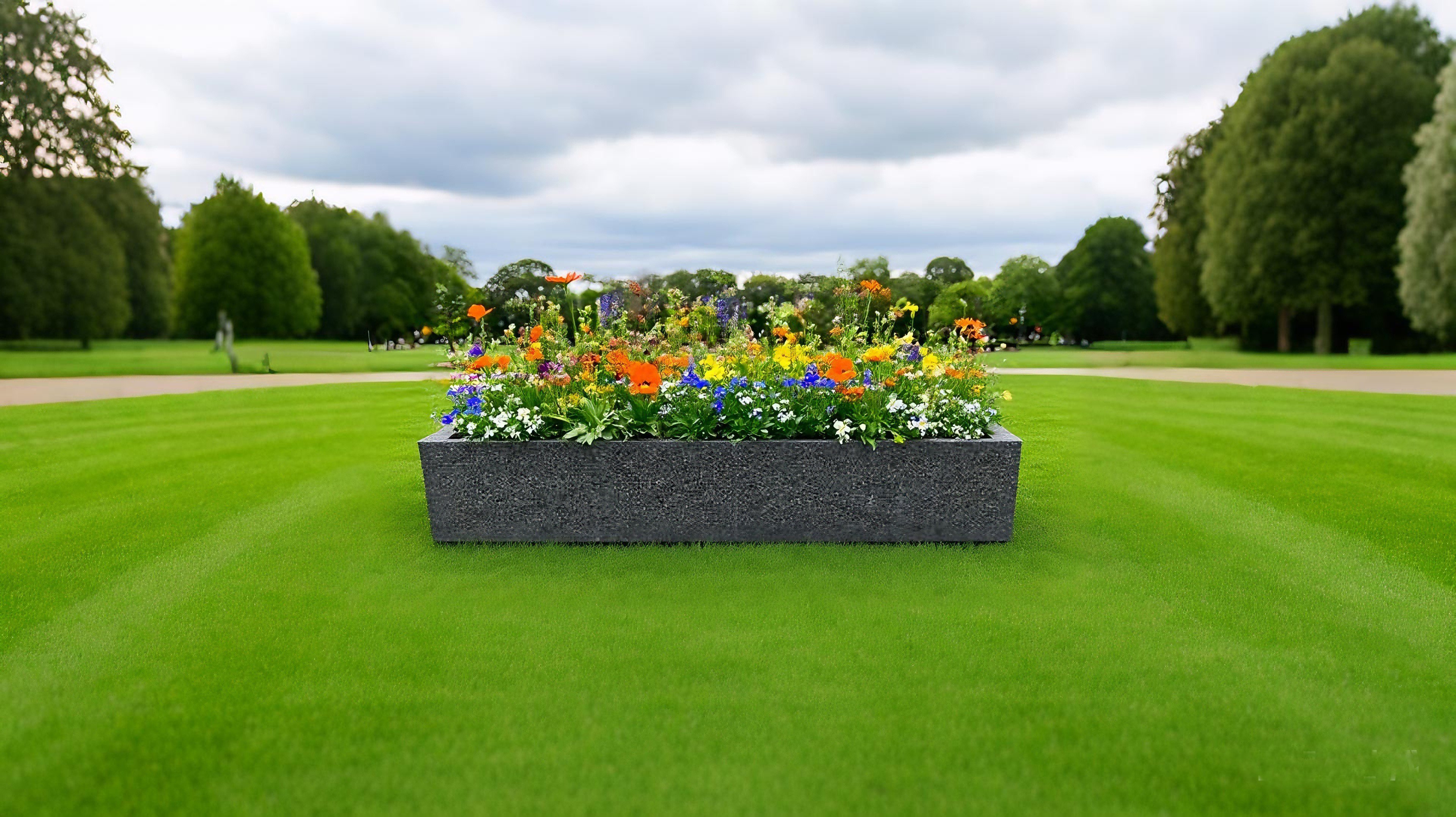 无机仿真石花箱：以永恒之美，守护每一季绽放